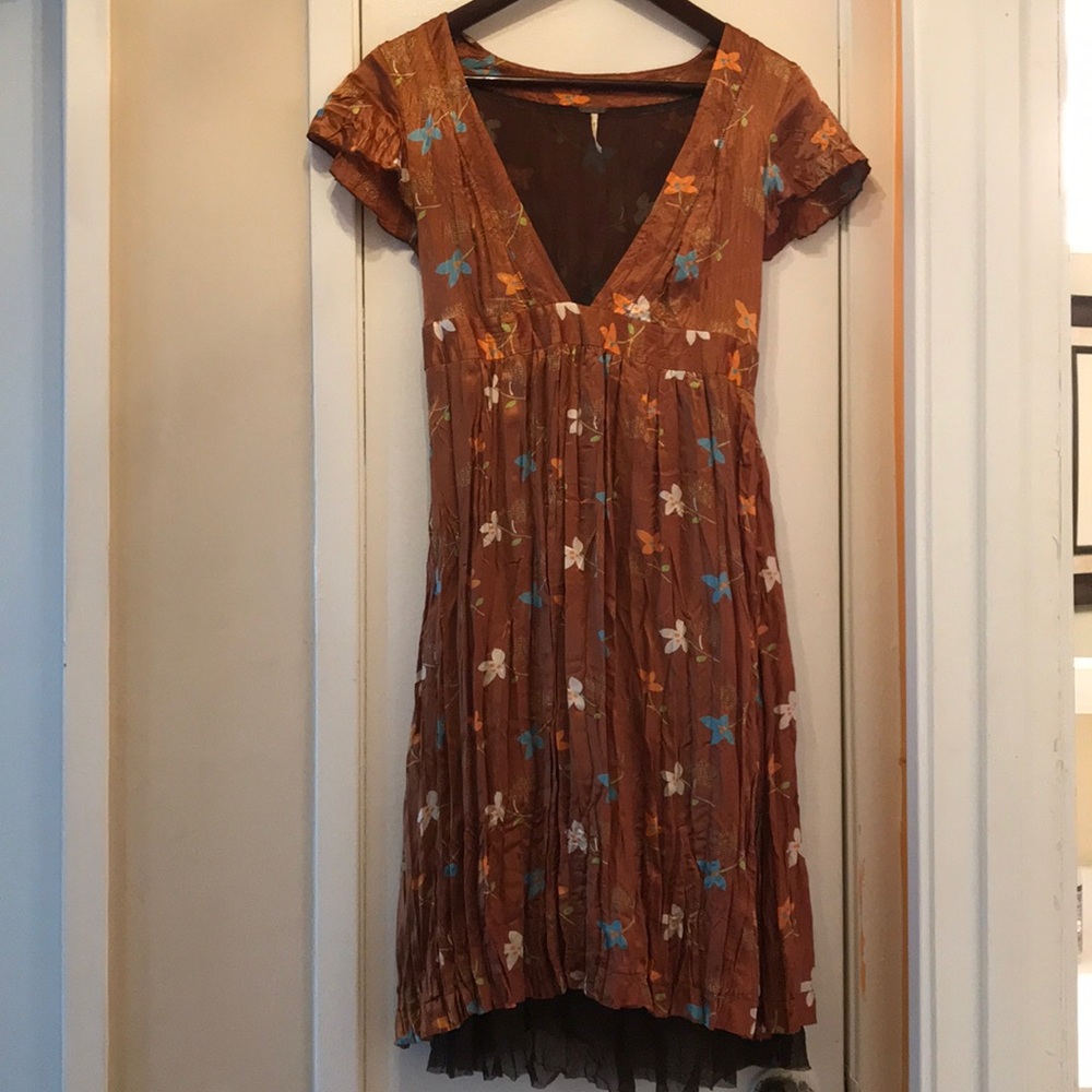 Free People Silk Dress - Picture 3 of 7